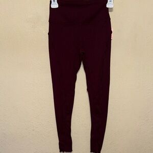 FP movement Burgundy Leggings